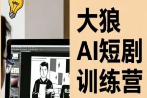 大狼AI短剧训练营-短剧课程（更新中）